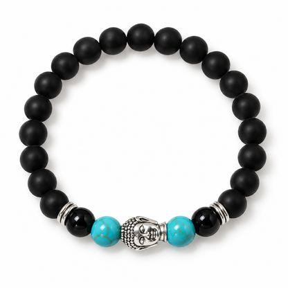 Buddha Black Obsidian Beaded Bracelets (for Target)