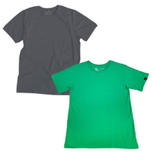 Organic Cotton T-Shirts Bundle (Charcoal & Green) - Vegan America