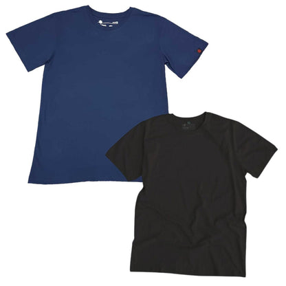 Organic Cotton T-Shirts Bundle (Black & Navy)