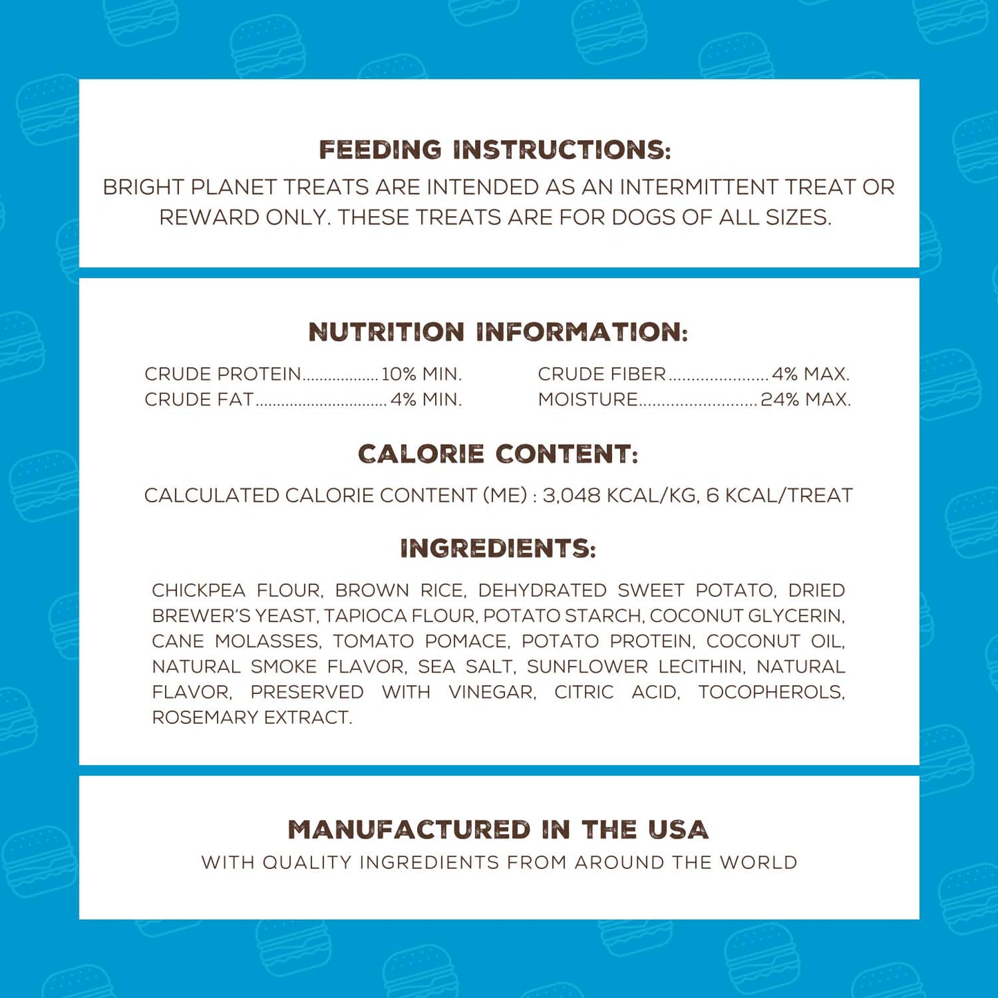 Better Burg'r Plant-Based Dog Treats