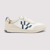 Cali W White Navy - Vegan America