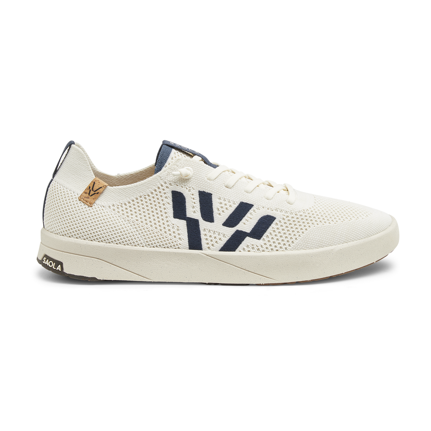 Cali Knit M White Navy