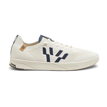 Cali Knit M White Navy