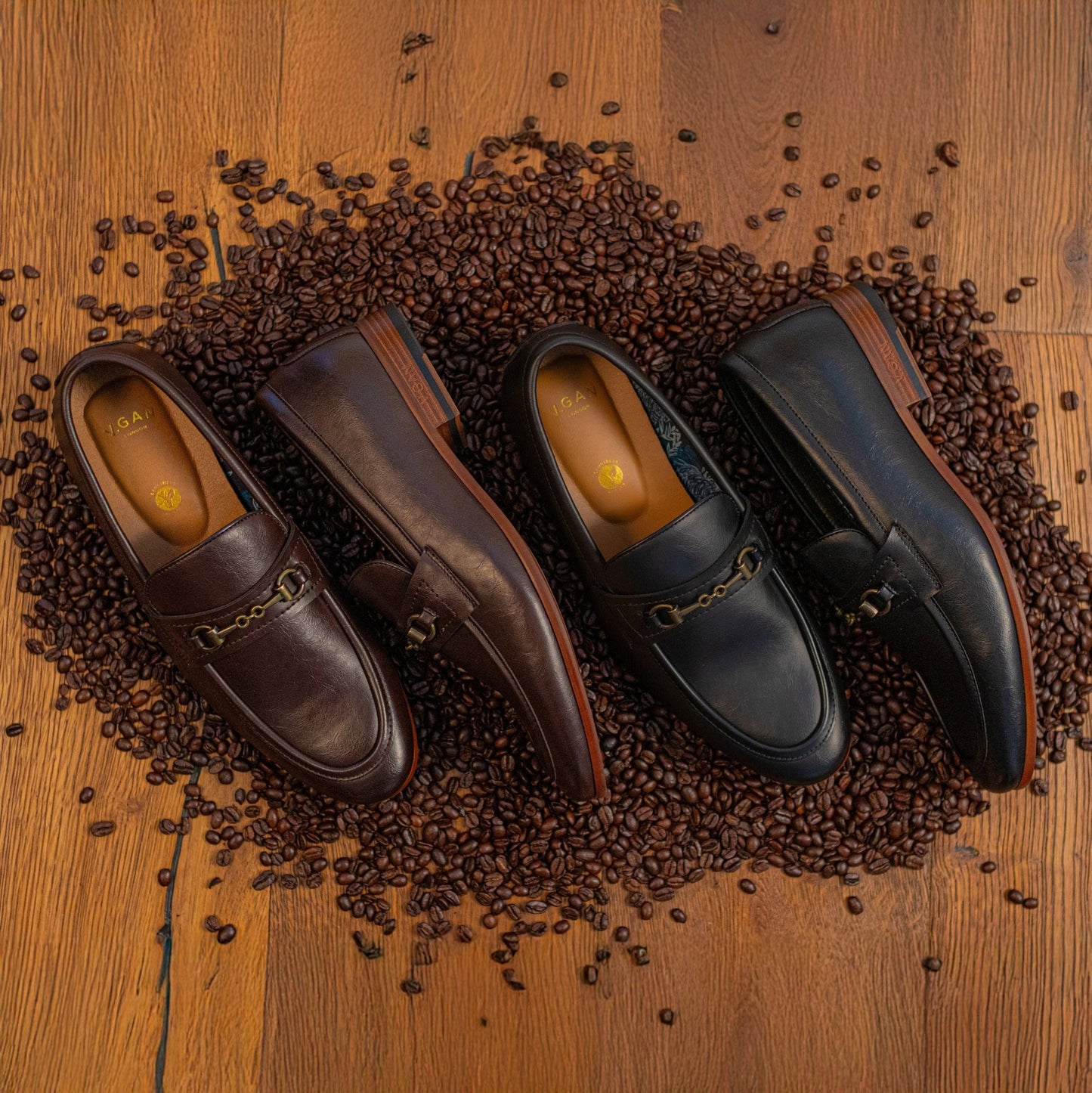 Cappuccino Loafer Shoes - Vegan America