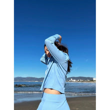 Plain Rib Long Sleeve Shirt