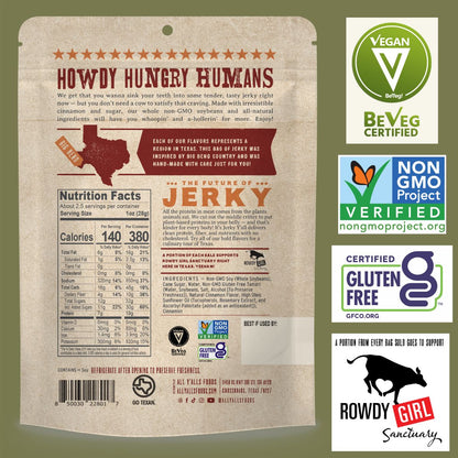12 - Pack Pick Your Own Jerky & Bacony Bits - Vegan America