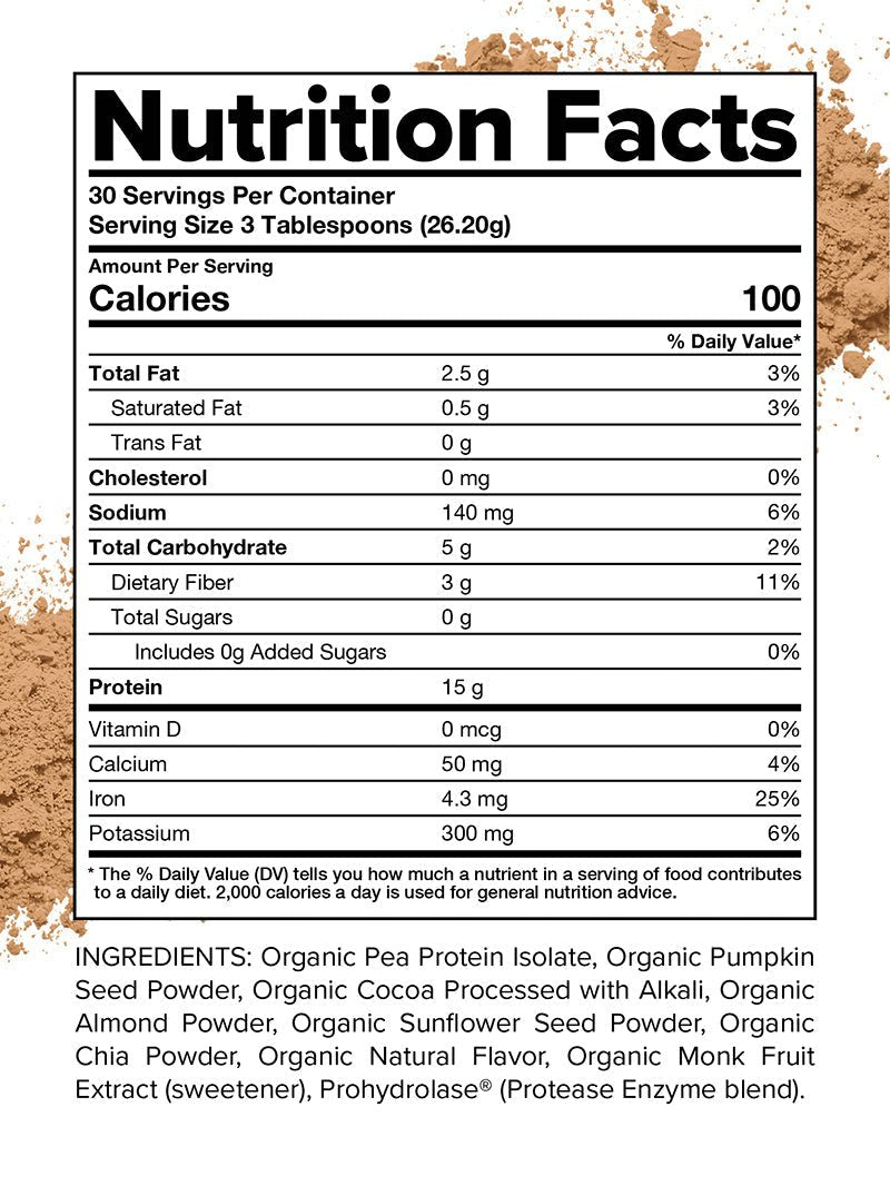 COMPLEMENT® Organic Plant - Based Protein - Chocolate - Vegan America