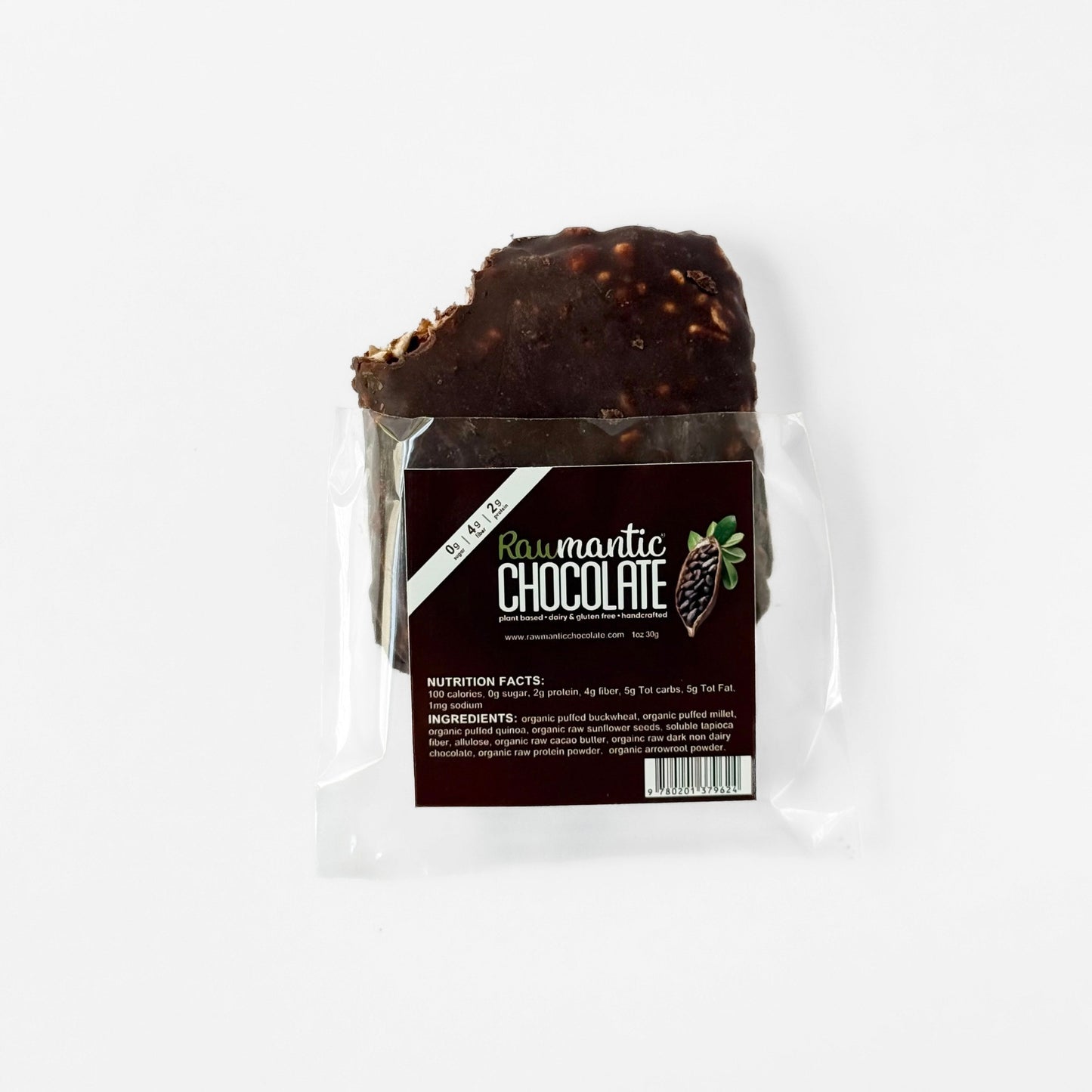 Chocolate Mini Vegan Protein Bar. Pack of 20