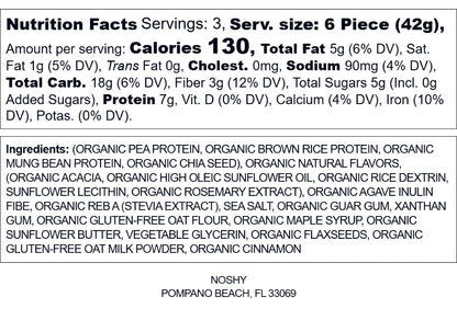 Cinnamon Swirl Protein Poppers (3 - Pack) - Vegan America