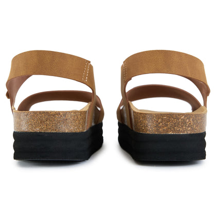 Clove Comfort Footbed Sandals - Vegan America