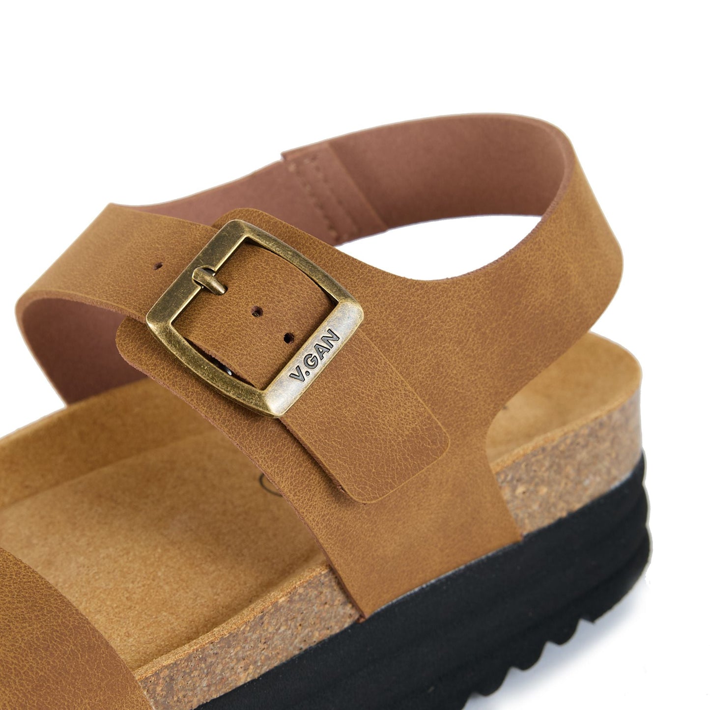 Clove Comfort Footbed Sandals - Vegan America