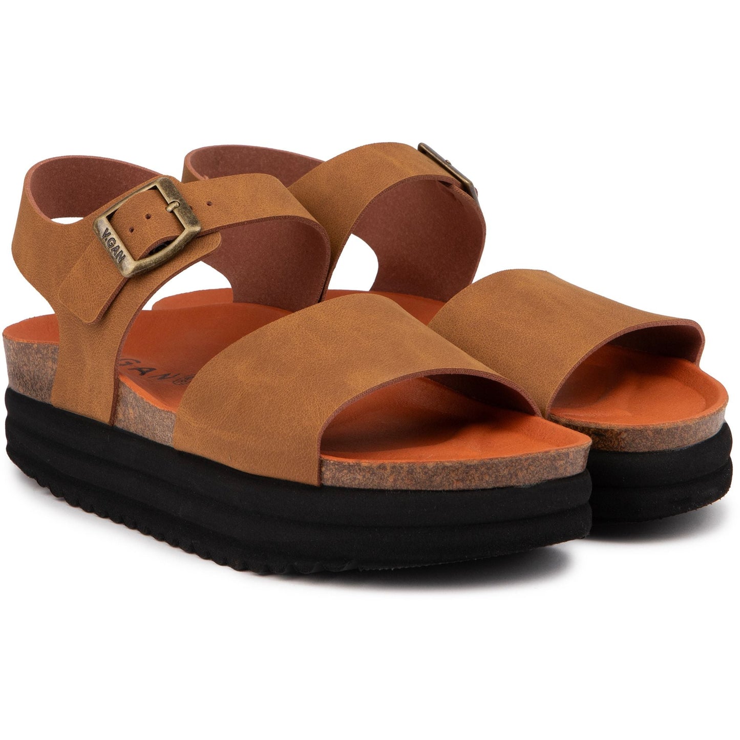 Clove Footbed Sandals - Vegan America