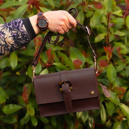 Coco Tortoiseshell Cross Body Bag - Vegan America