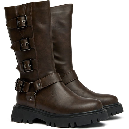 Cosmic Biker Boots - Vegan America