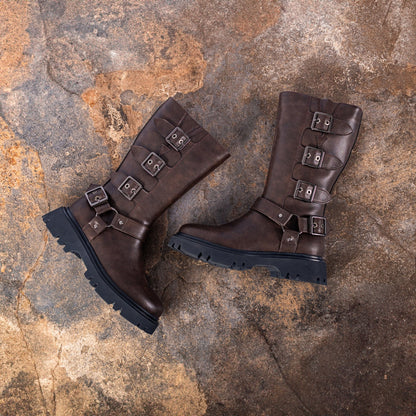Cosmic Biker Boots - Vegan America