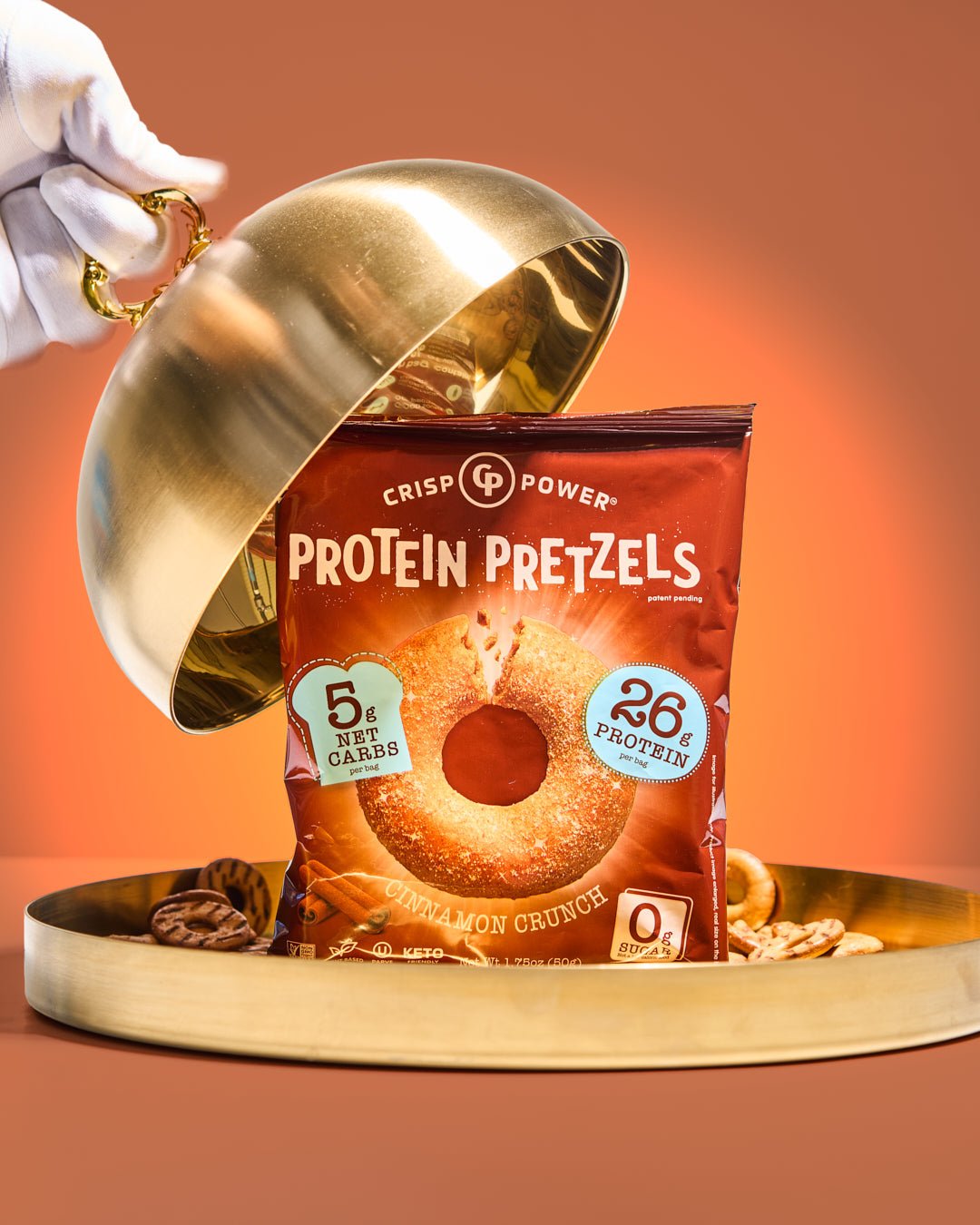 Cinnamon Crunch - Protein Pretzels - Vegan America