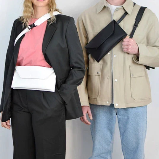 Second Life I Cross bum bag - White