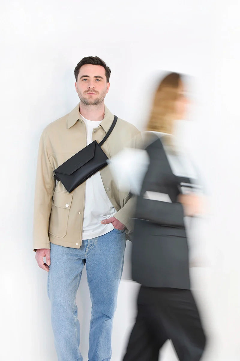 Second Life I Cross bum bag - White