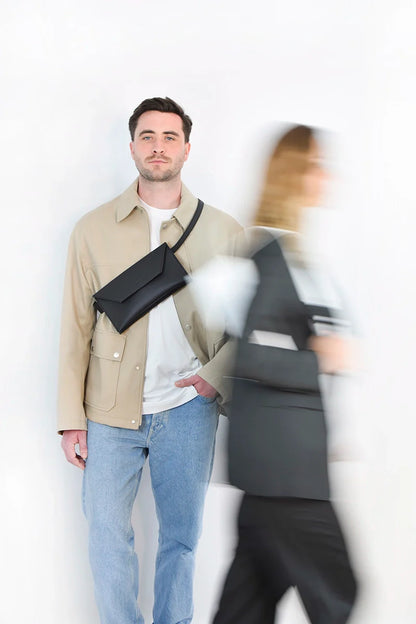 Second Life I Cross bum bag - White