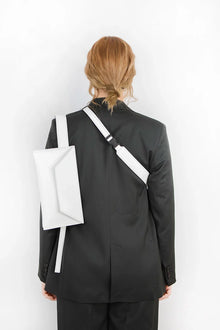 Second Life I Cross bum bag - White