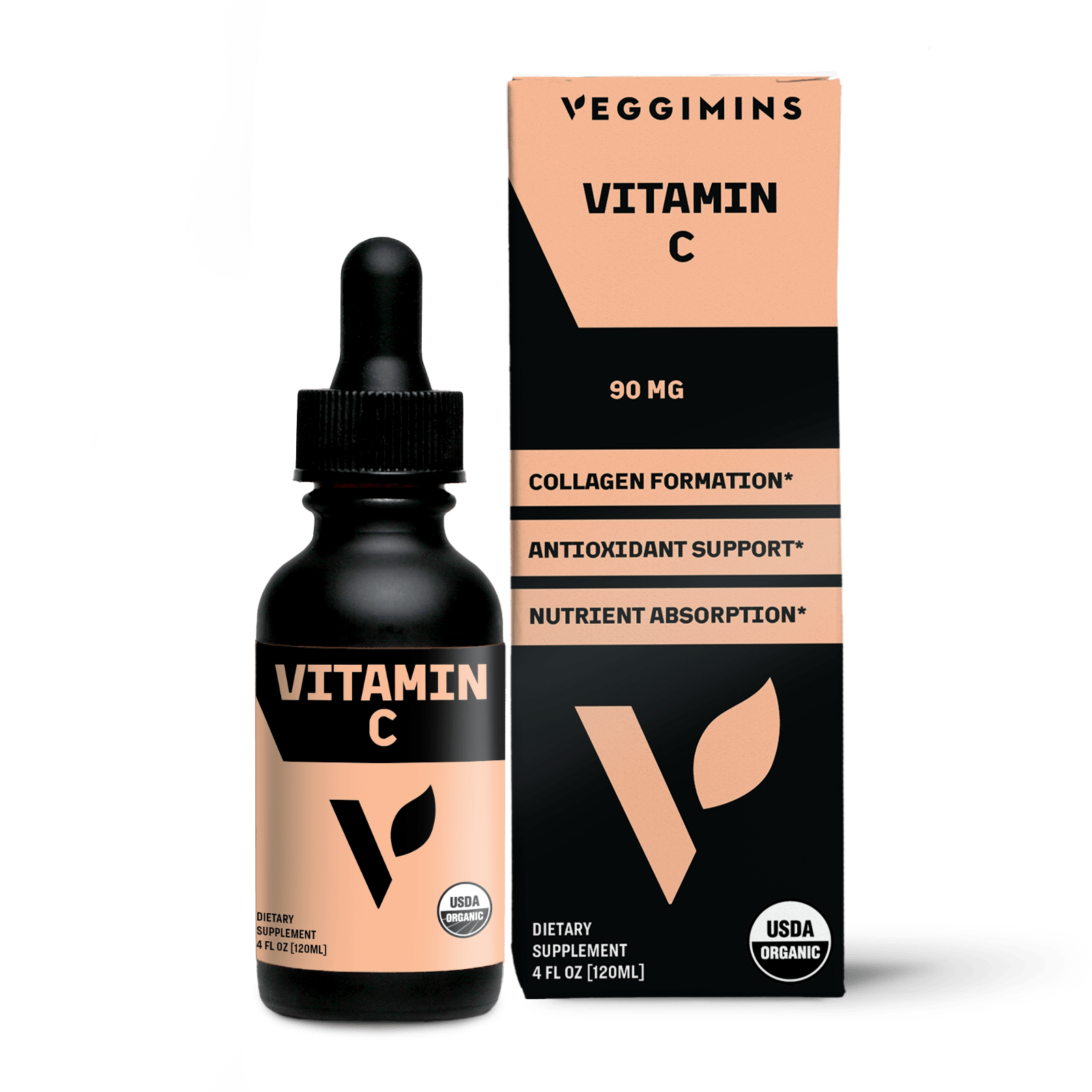 Veggimins Organic Vitamin C - Vegan America