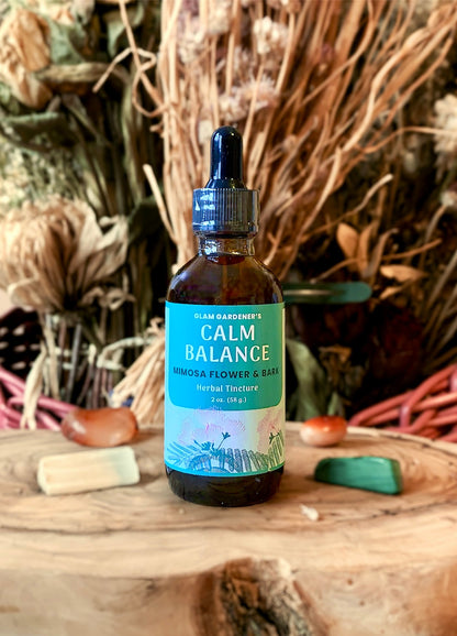 Calm Balance: Mimosa Flower & Bark Herbal Tincture