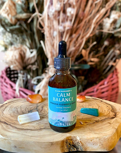 Calm Balance: Mimosa Flower & Bark Herbal Tincture