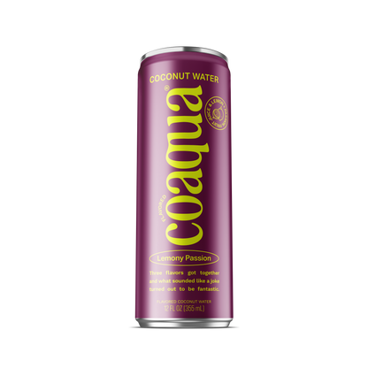 Coaqua Lemony Passion Coconut Water