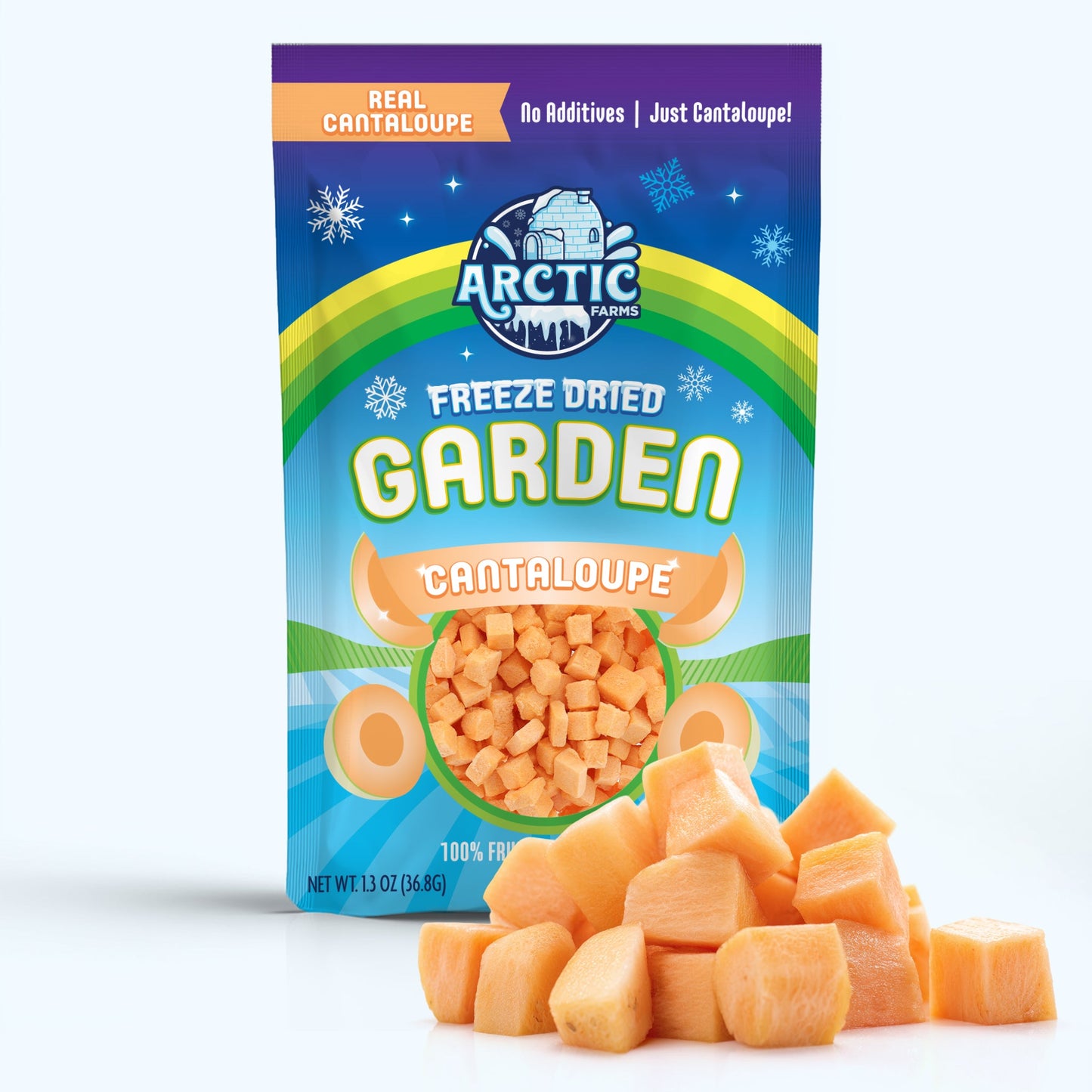 Freeze Dried Cantaloupe Melon