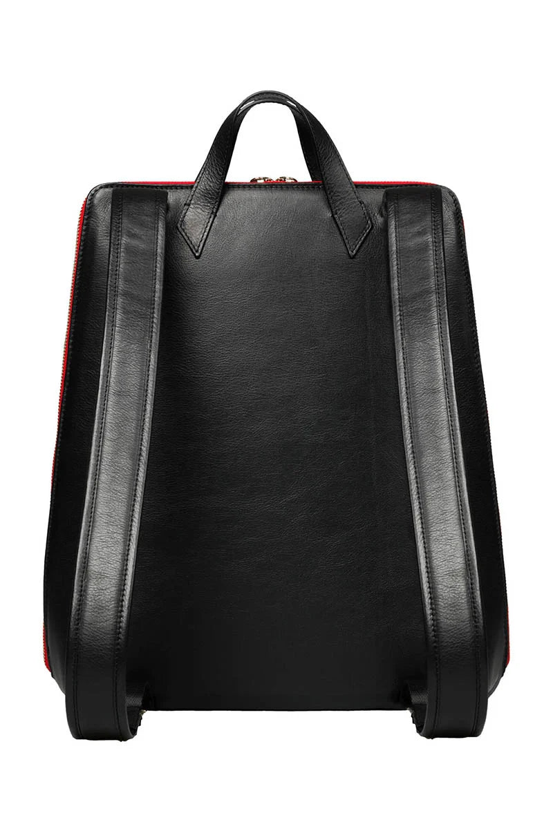 Urban laptop backpack - Black/Red