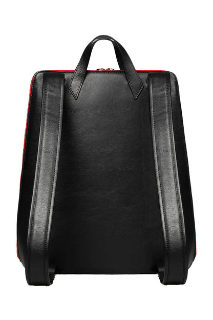 Urban laptop backpack - Black/Red