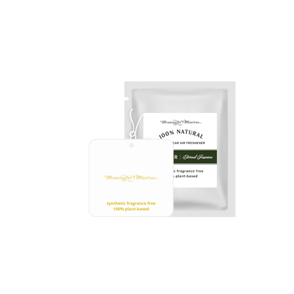 100% Non - Toxic Natural Car Air Freshener - Vegan America