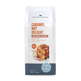 Caramel Nut Delight 12oz Flavored Ground Coffee - Vegan America