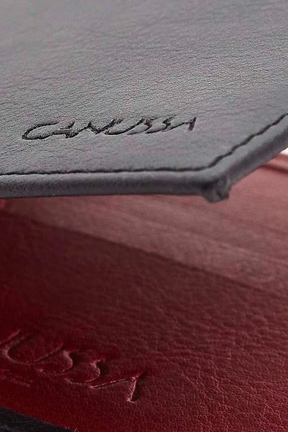 Slim wallet - Black/Red