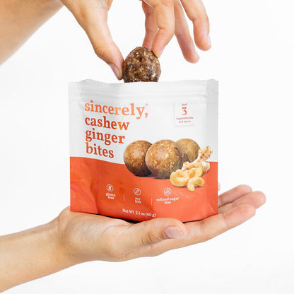 Cashew Bites Mix Pack – 6 Pack | Paleo-Friendly Snacks