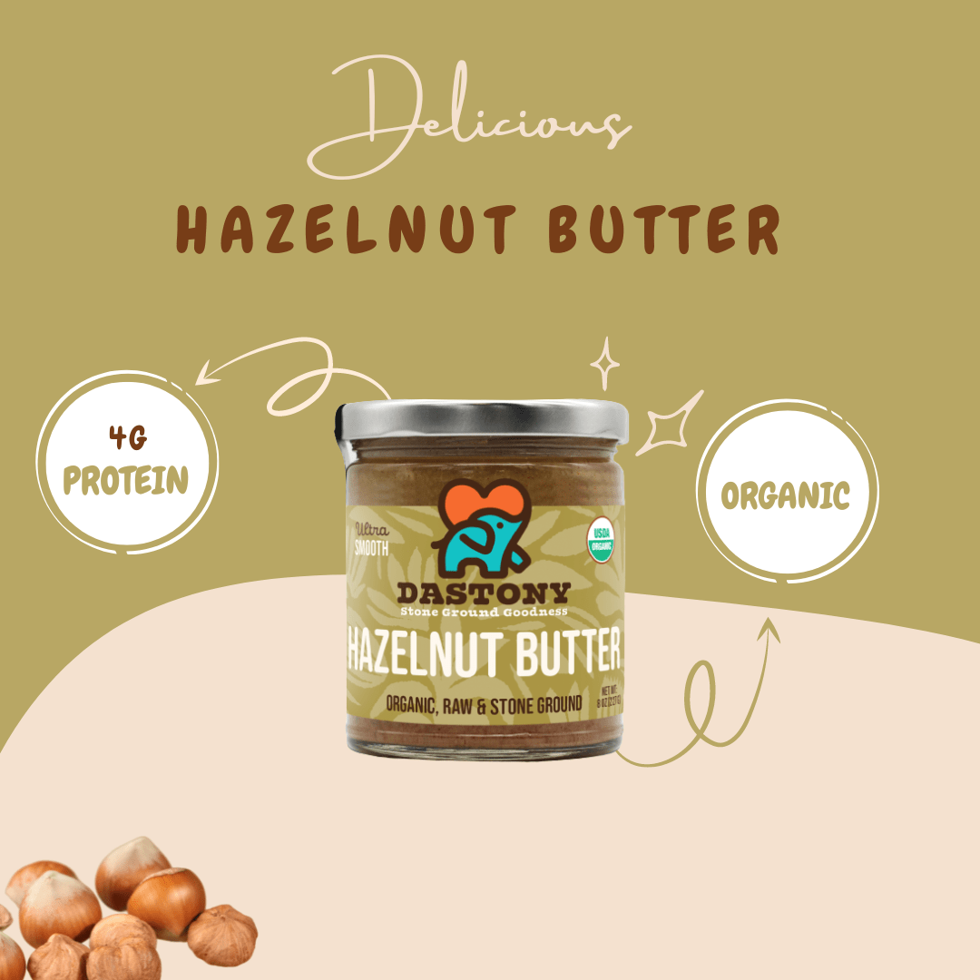 Organic Raw Hazelnut Butter - Vegan America