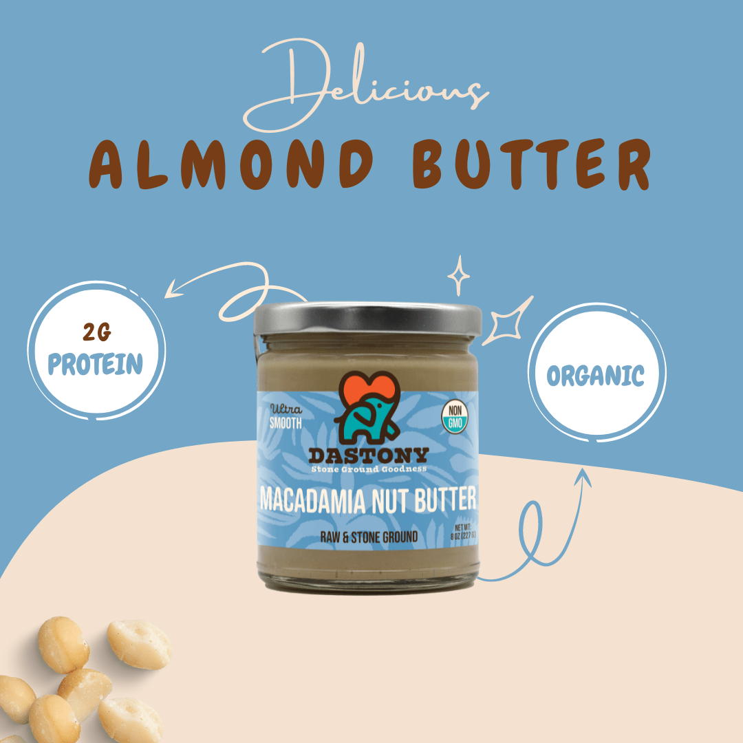NON - GMO Macadamia Nut Butter - Vegan America