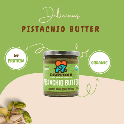 Organic Raw Pistachio Butter - Vegan America