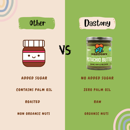 Organic Raw Pistachio Butter - Vegan America