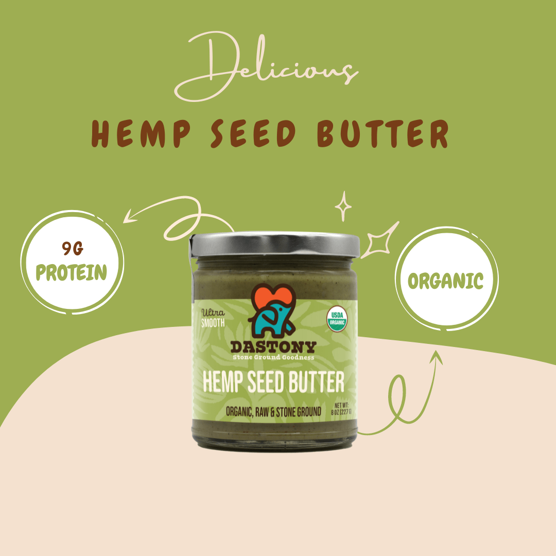 Organic Raw Hemp Seed Butter - Vegan America