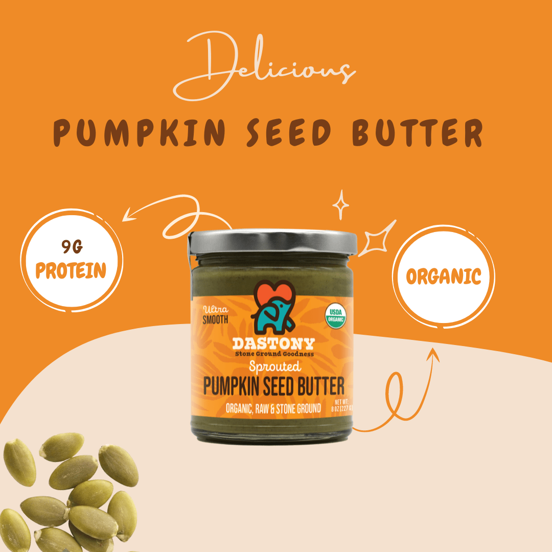 Organic Sprouted Pumpkin Seed Butter - Vegan America
