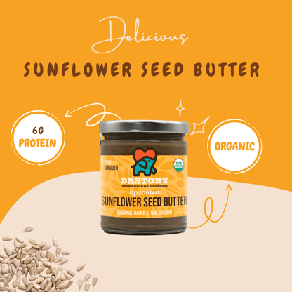 Organic Raw Sprouted Sunflower Seed Butter - Vegan America