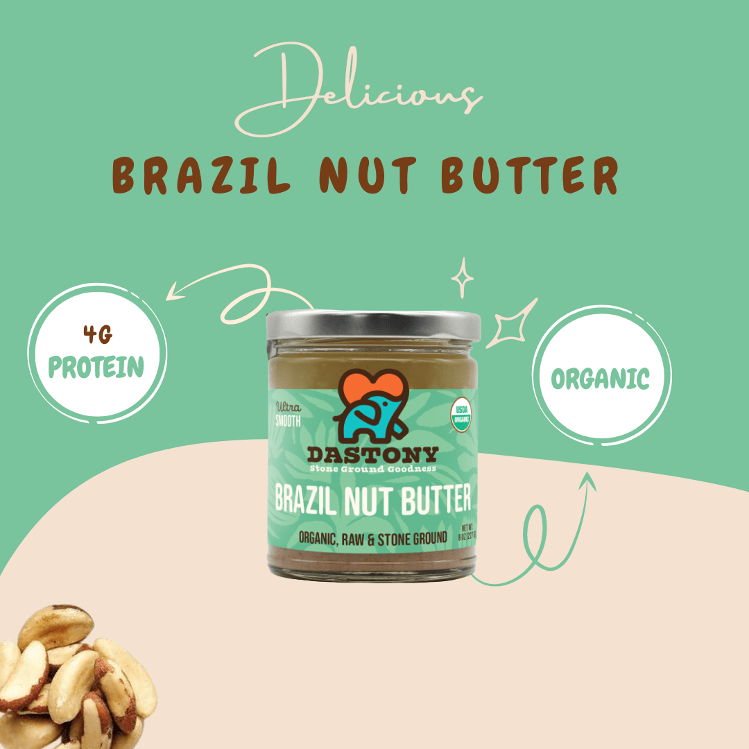 Organic Raw Brazil Nut Butter - Vegan America