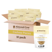 Case of Organic Cashew Pieces - 30 lbs