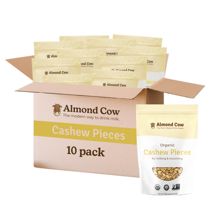 Case of Organic Cashew Pieces - 30 lbs