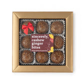 Cashew Ginger Bites Gift Box | Vegan Gluten Free Snack - Vegan America