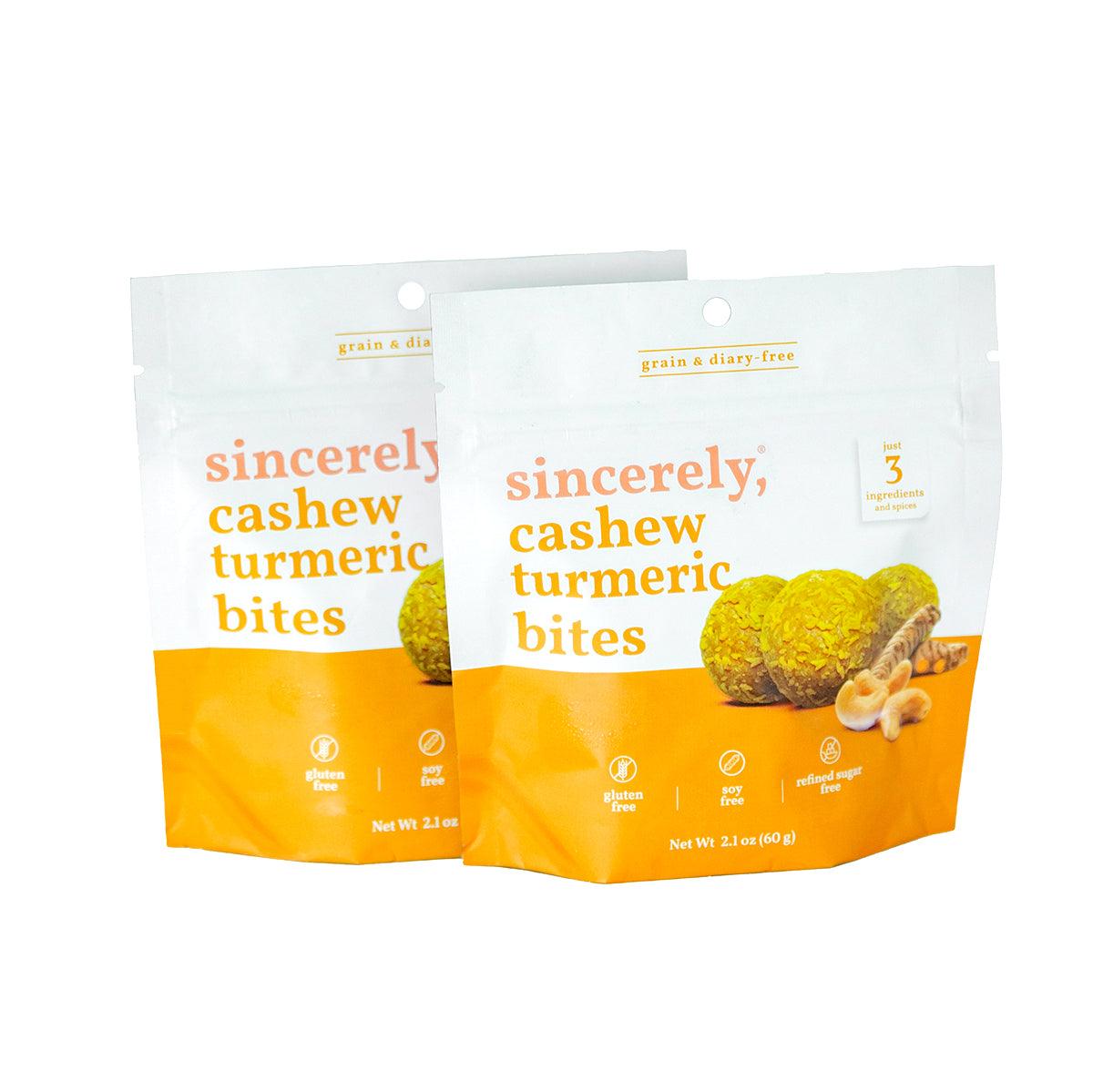 Cashew Turmeric Bites – 6 Pack