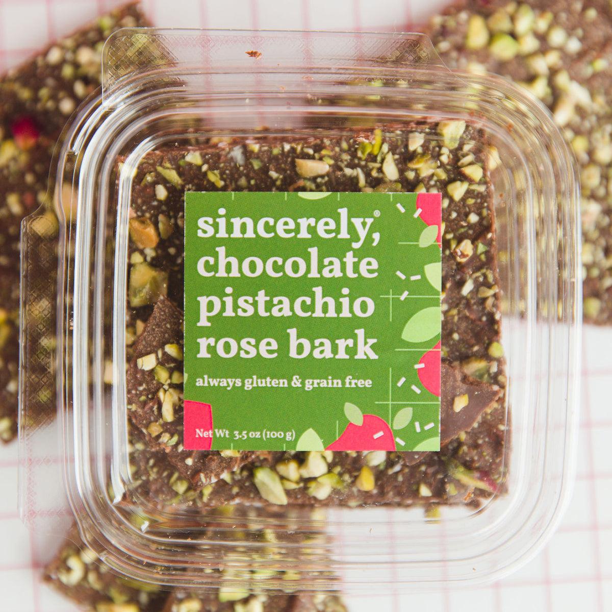 Chocolate Pistachio Rose Bark – 2 Pack