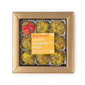 Cashew Turmeric Bites Gift Box | Sugar and Wheat Free Desserts - Vegan America