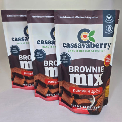 Gluten - Free & Plant - Based Pumpkin Spice Brownie Baking Mix **Limited Edition** - Vegan America